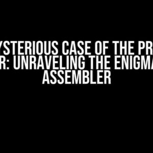 The Mysterious Case of the Program Counter: Unraveling the Enigma in 68k Assembler